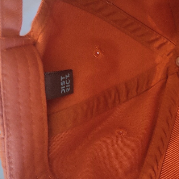 *3 for $15* District Distressed Cap Burnt Orange - Picture 5 of 6
